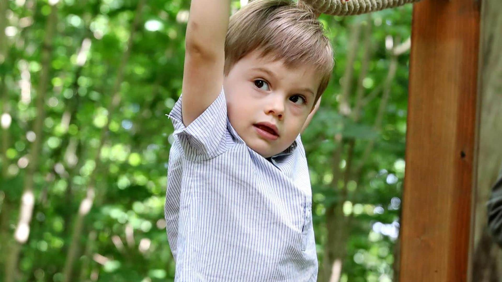 Prince Oscar celebrates fourth birthday