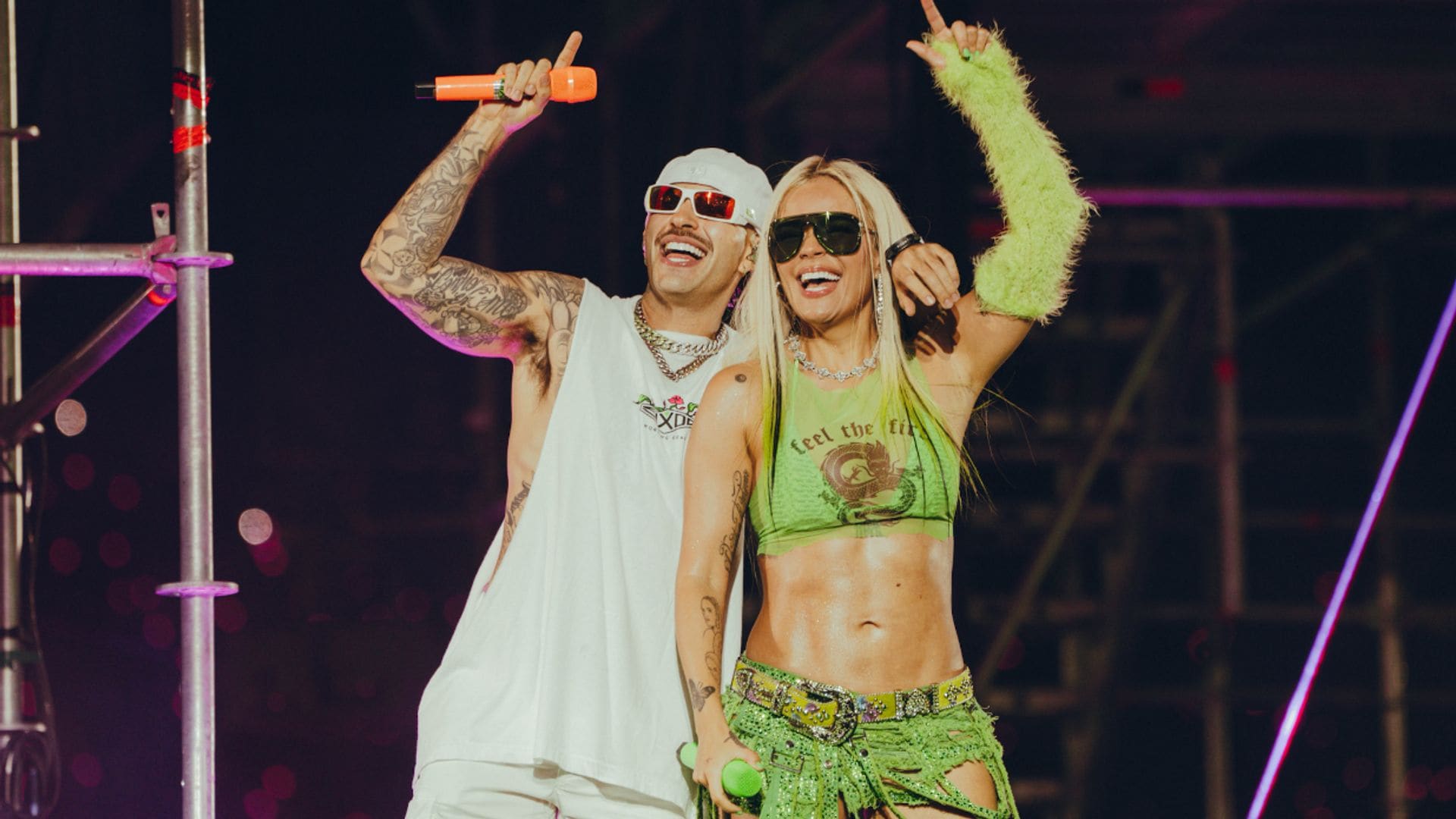 Feid invites Bad Bunny, Karol G, and more to the stage: Historic sold-out stadium show run in Colombia