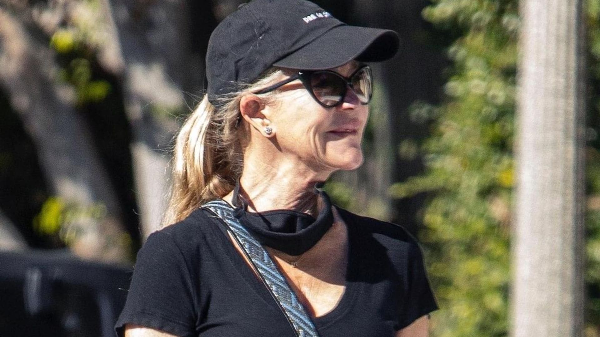 Melanie Griffith out in Brentwood