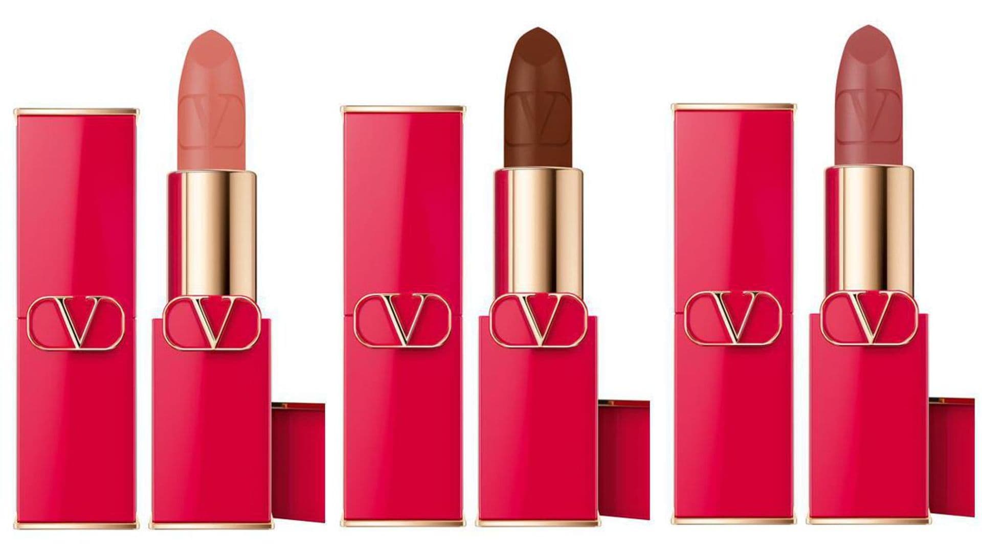 Valentino Beauty launches a new collection of nude lipsticks in satin and soft matte finishes