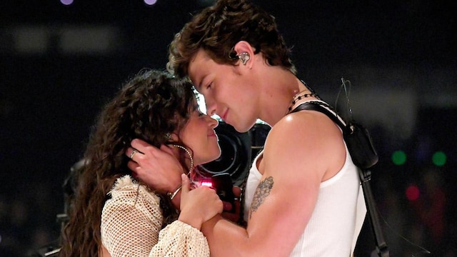 Camila Cabello and Shawn Mendes at MTV Video Awards