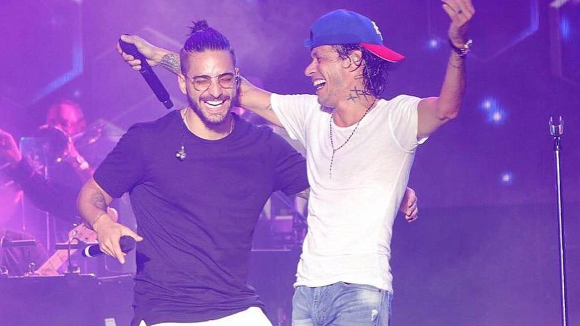Get caught up with the Maluma-Marc Anthony bromance