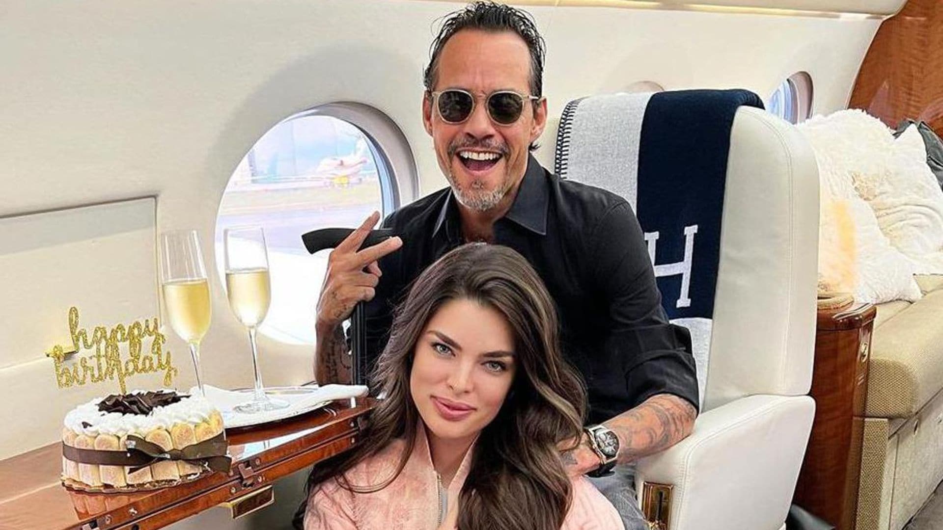 Marc Anthony surprises Nadia Ferreira for her 22nd birthday