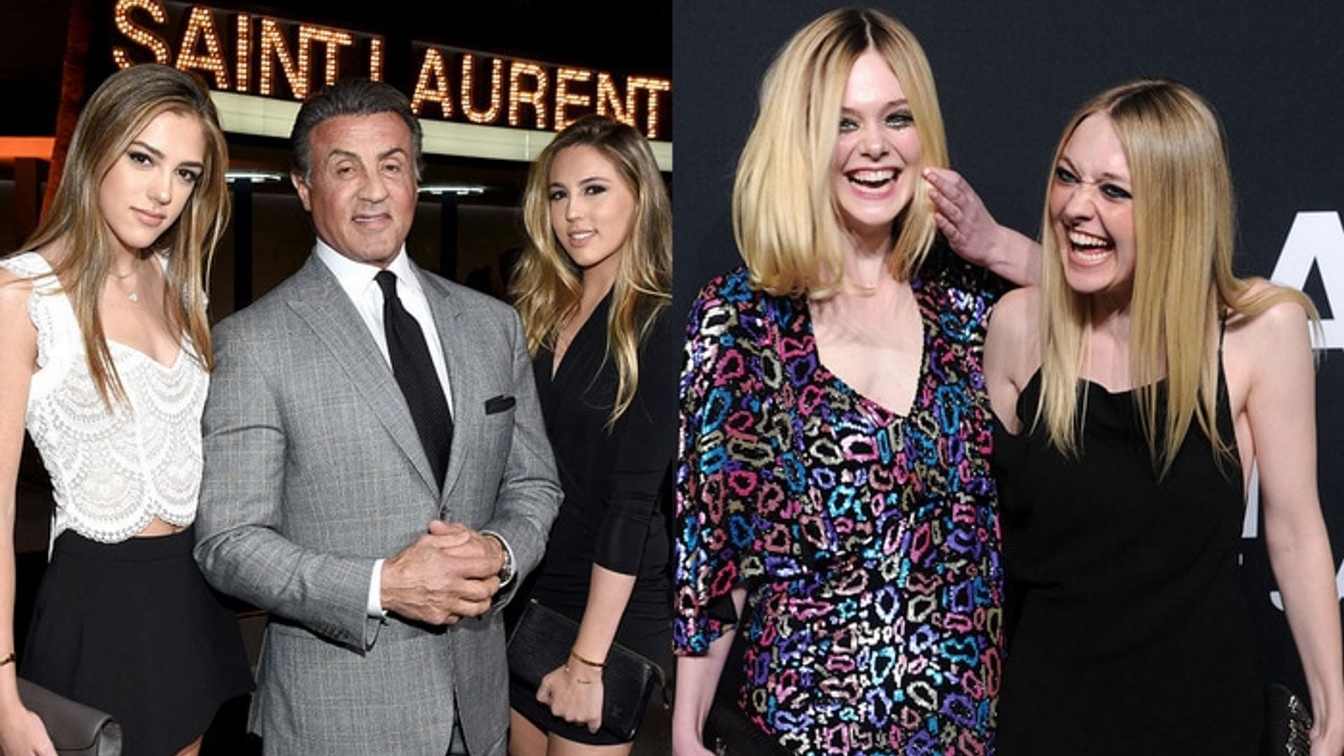 The Saint Laurent show in L.A. was a star-studded family affair