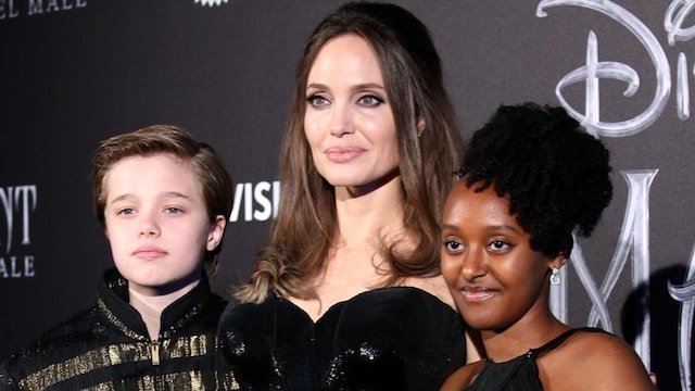 Angelina Jolie daughter Zahara fashion mini me