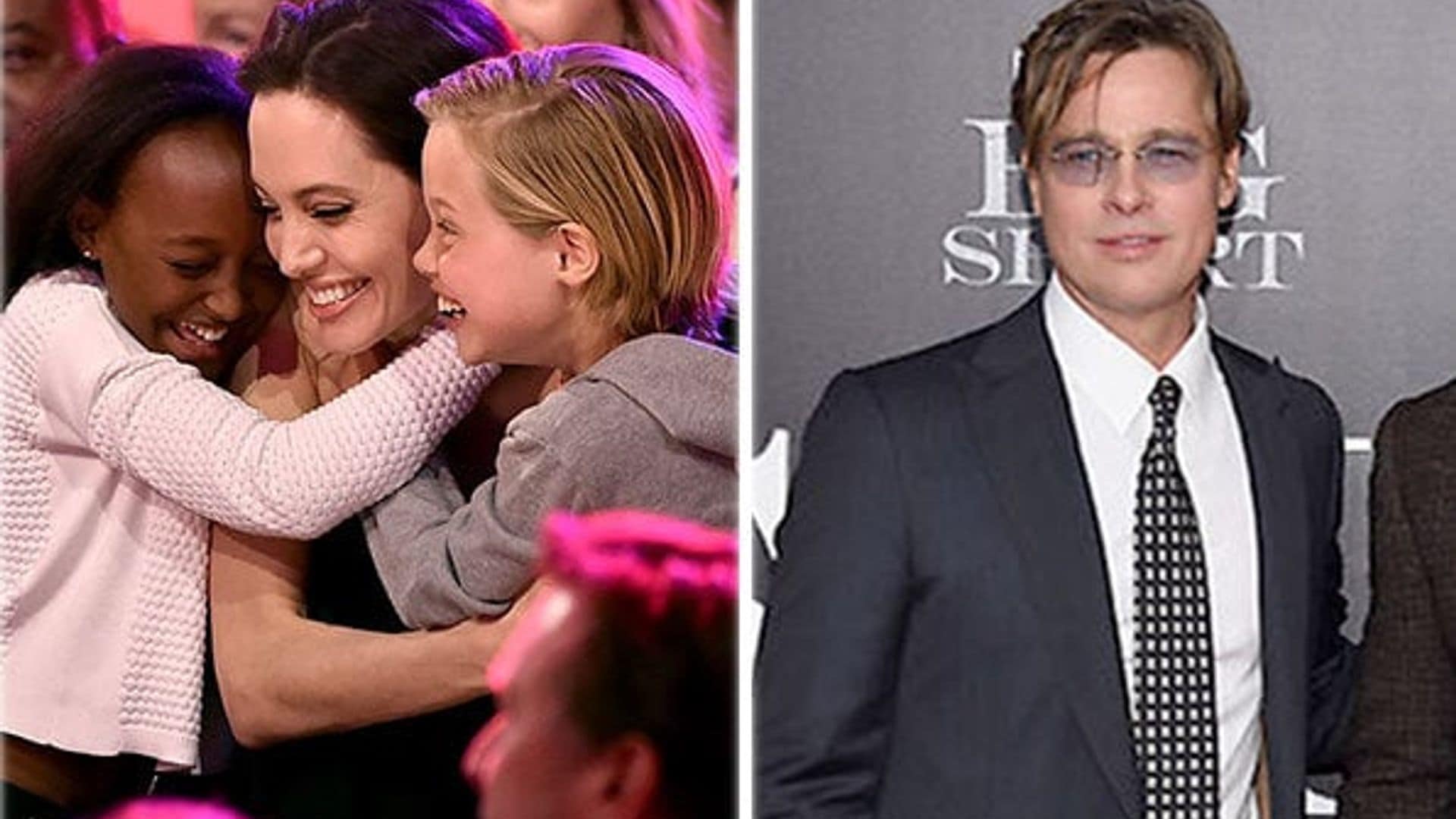 Brad Pitt and the family are ready for Thanksgiving: 'I'm all over that turkey!'