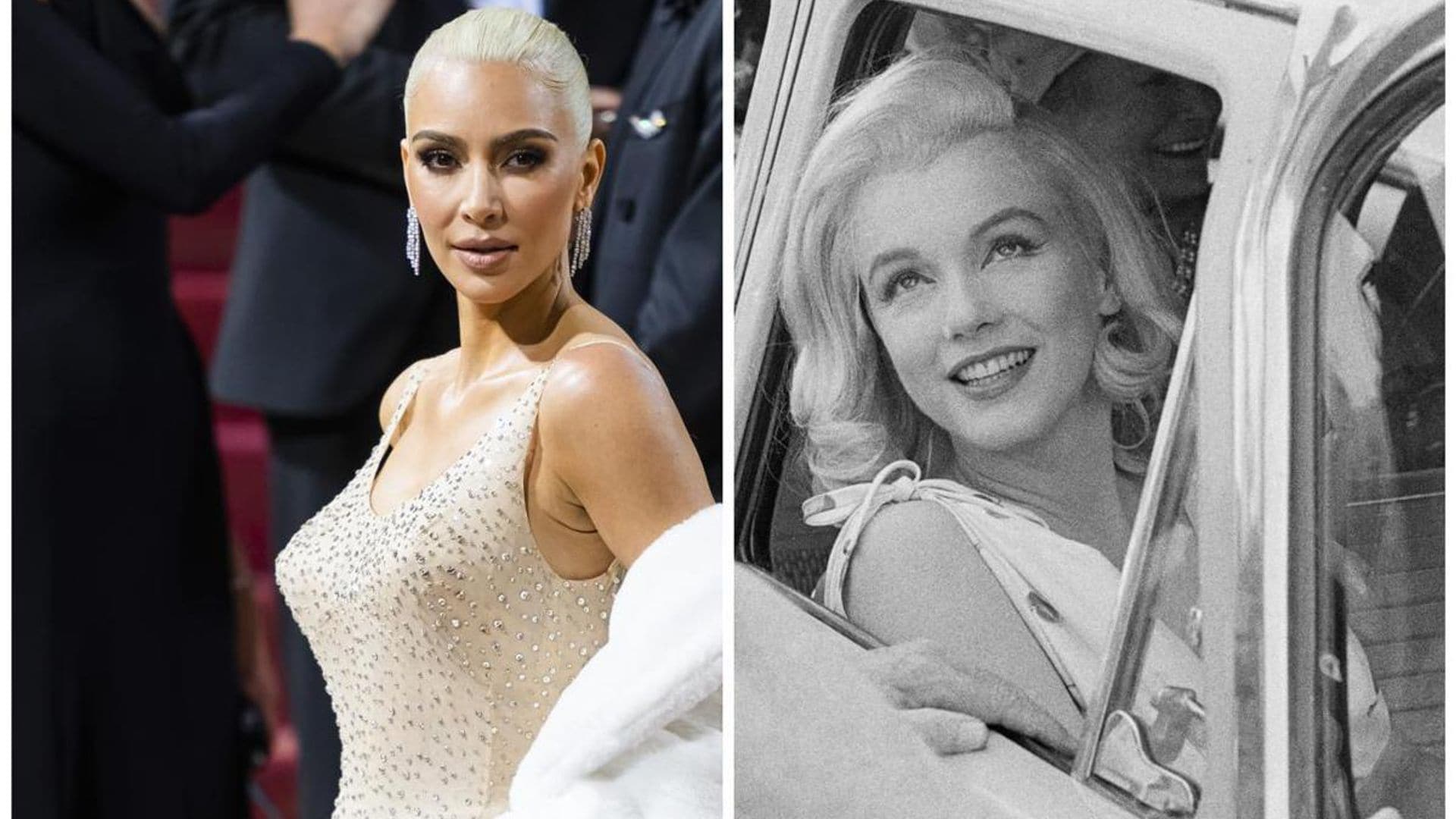 Kim Kardashian was gifted a lock of Marilyn Monroe’s hair: ‘This is sleeping with me every night’