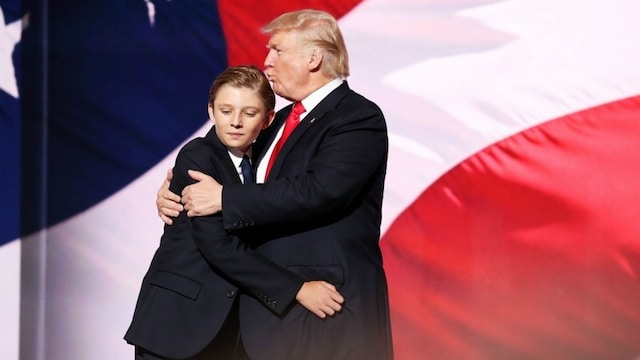 But the young boy is is said to be just like his dad.
Photo: John Moore/Getty Images