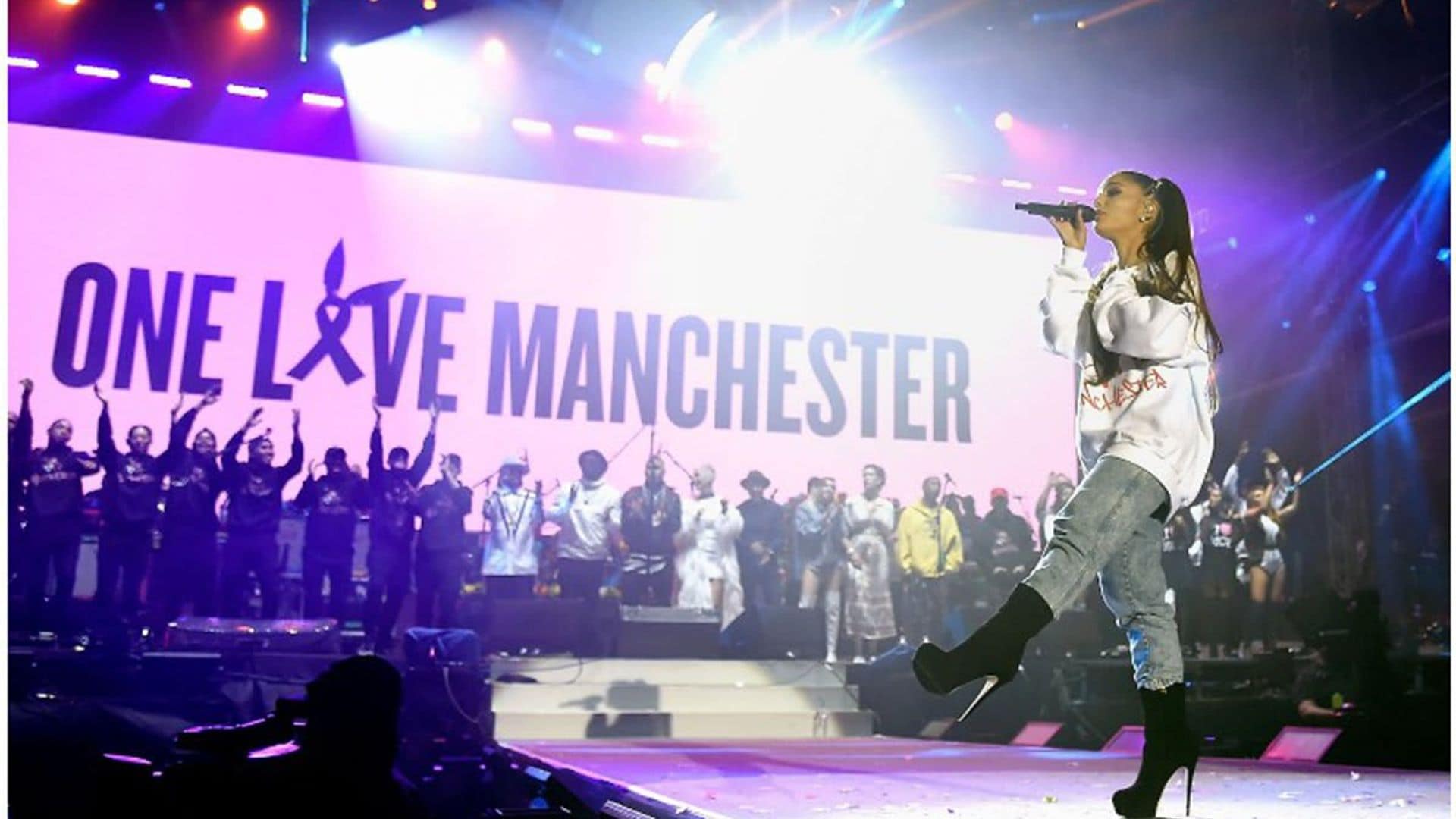 Ariana Grande mostro todo su carino a sus fans con 'One Love Manchester'