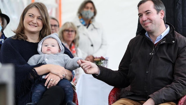 Princess Stephanie and Prince Guillaume reveal plans for another royal baby