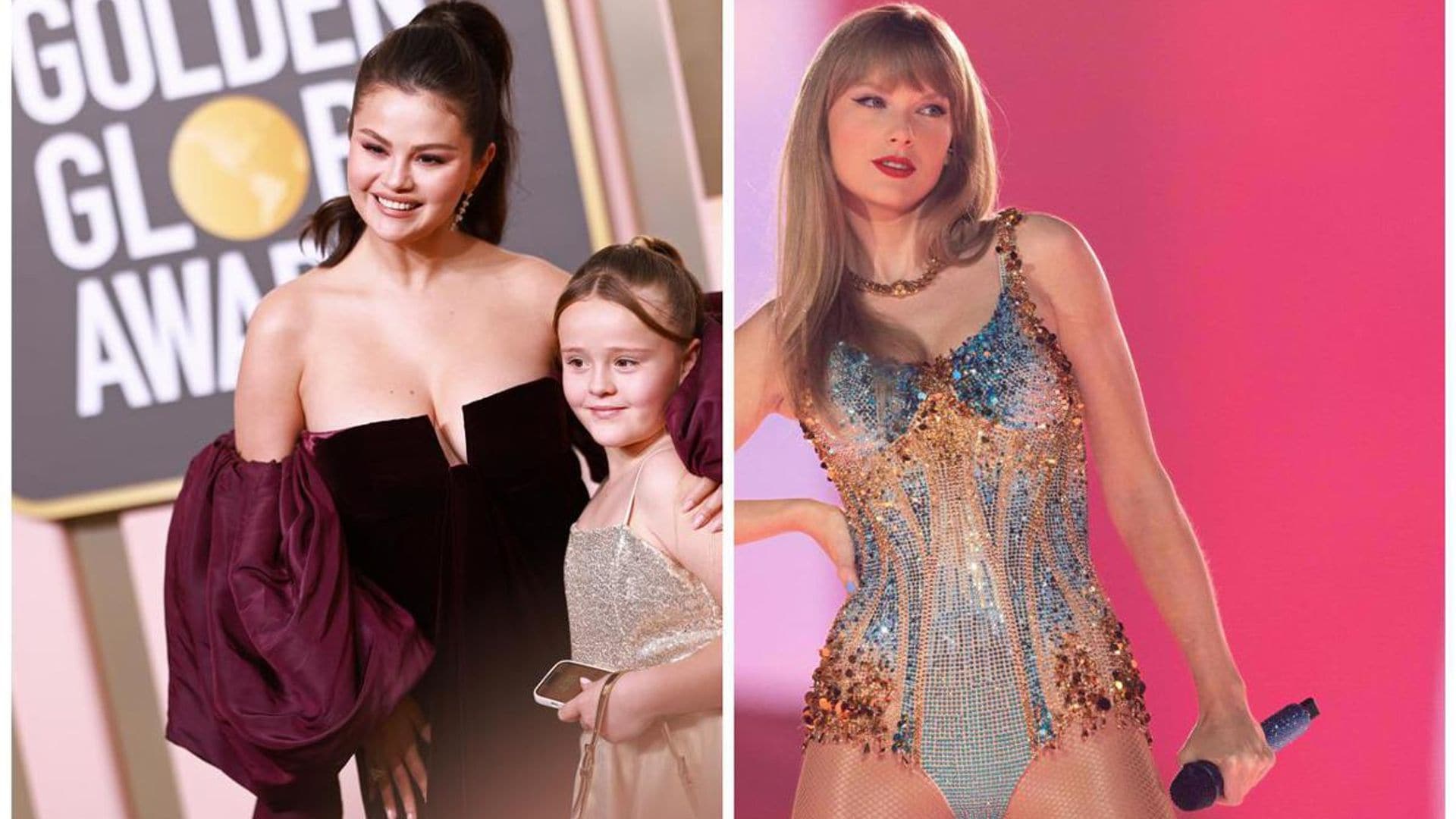 Selena Gomez and her sister Gracie dress up as Taylor Swift and enjoy sweet moment mid-concert
