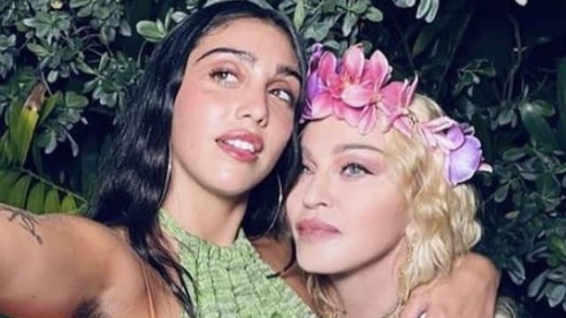 Madonna and Lourdes Leon