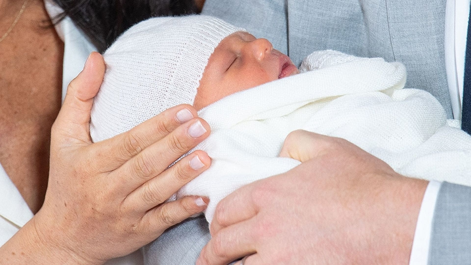 Here he is! Meghan Markle and Prince Harry introduce adorable baby son