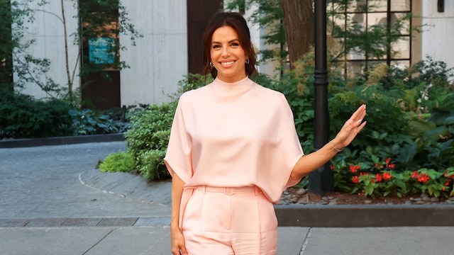 Eva Longoria revels in fun times with 'Only Murders in the Building' cast