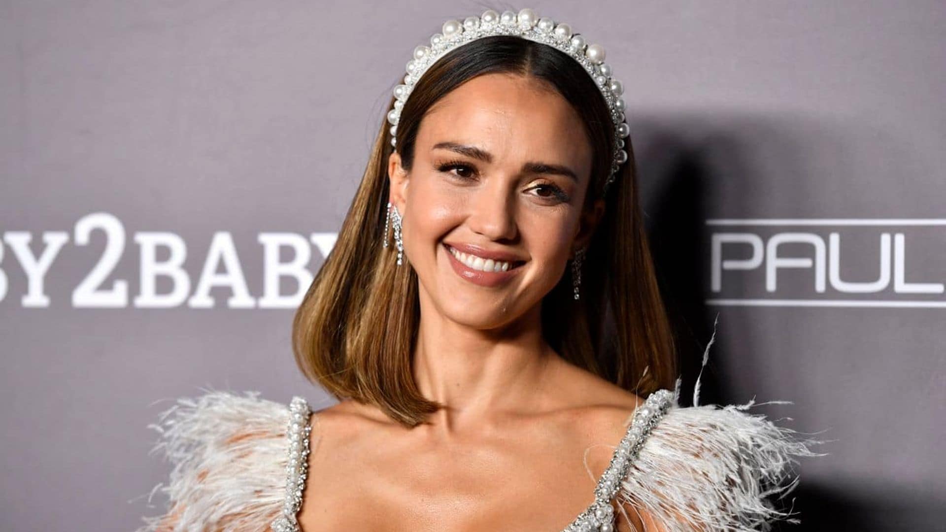 Jessica Alba and her family adorably matched outfits on Easter