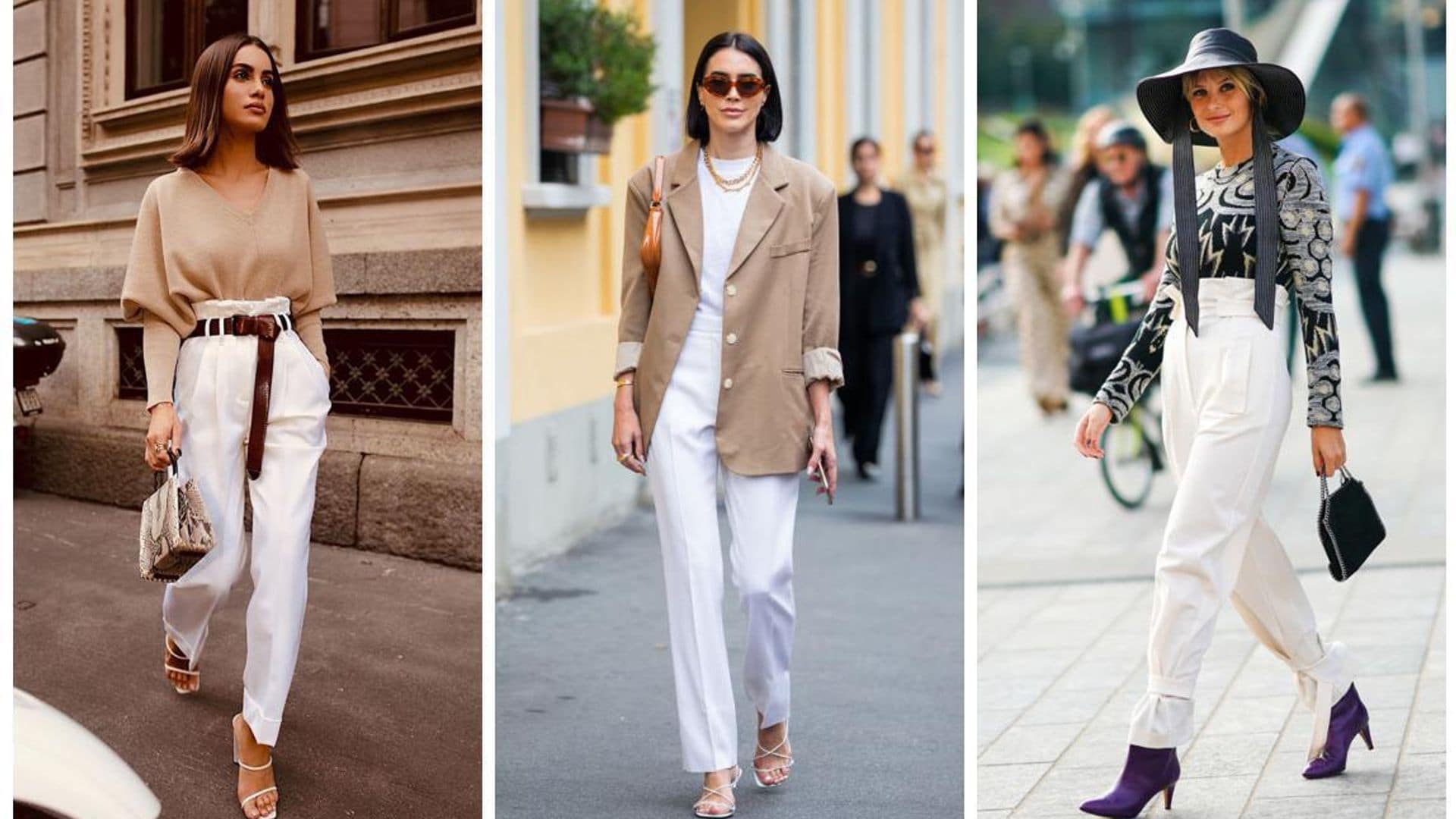 How to wear white pants in fall and winter An influencers guide