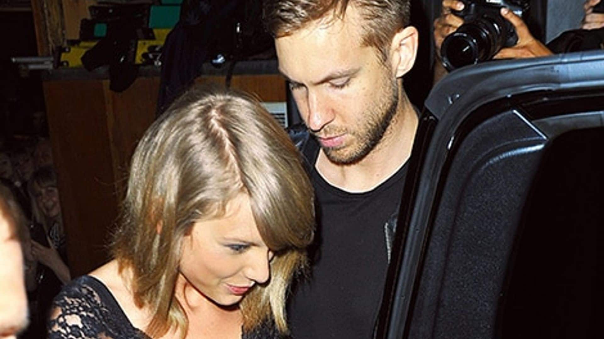 Taylor Swift and Calvin Harris enjoy night out together at HAIM concert