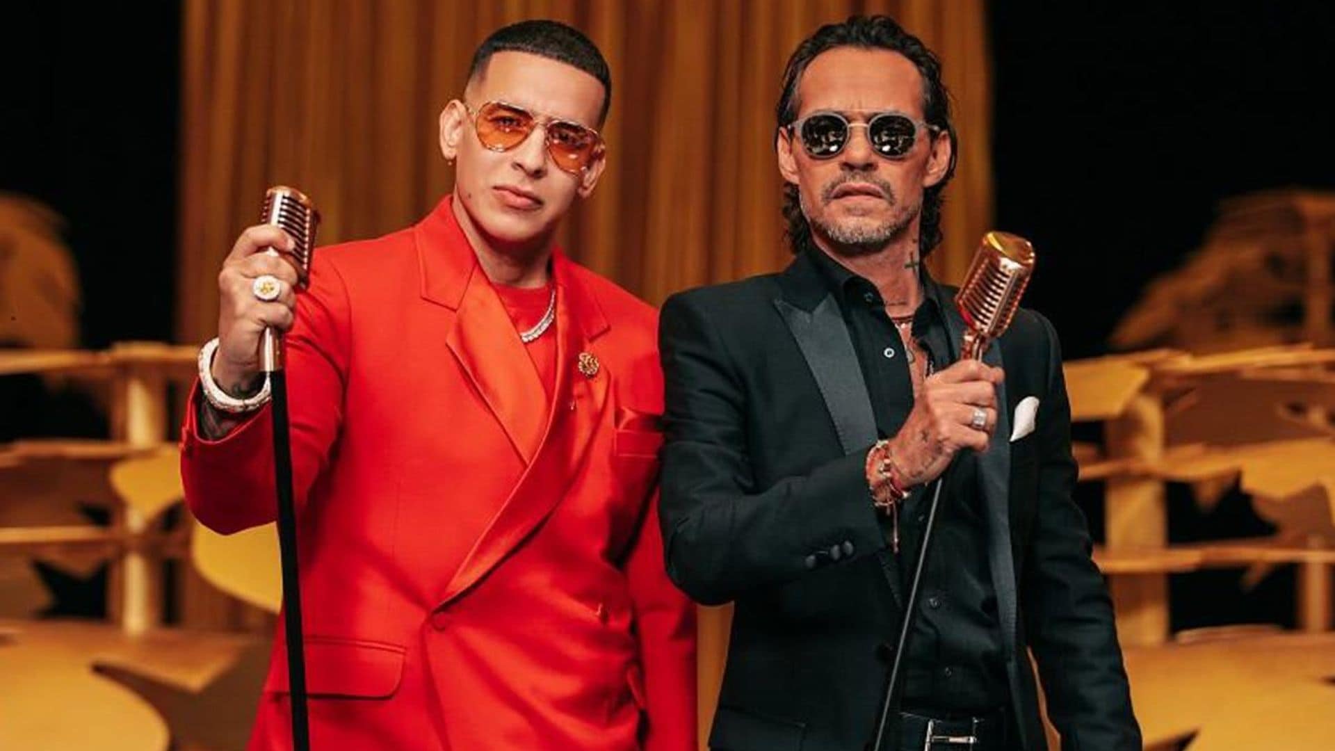 Reggaeton icon Daddy Yankee and salsa superstar Marc Anthony