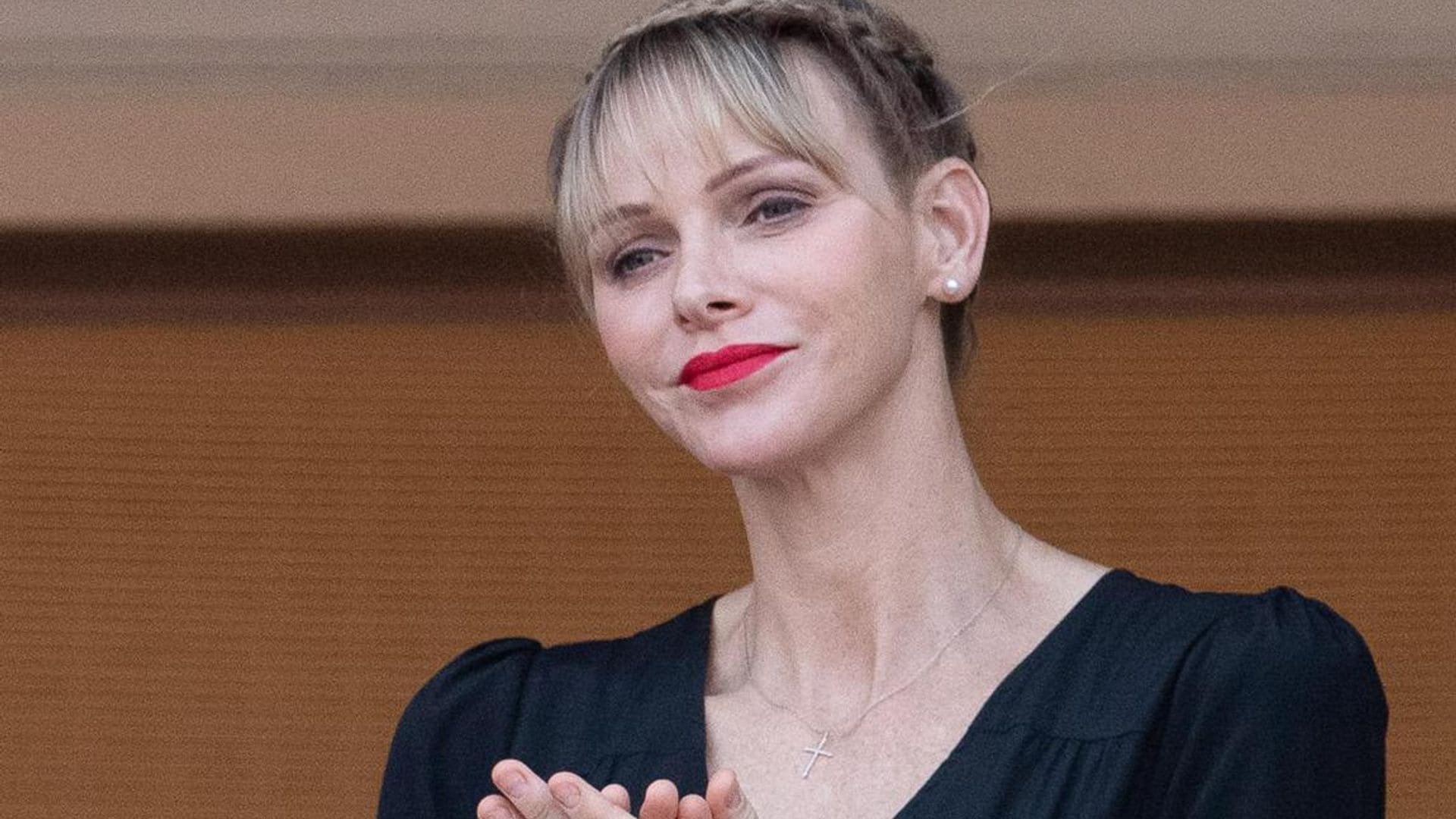 Princess Charlene of Monaco wore a Joker face mask: ‘Why so serious?’