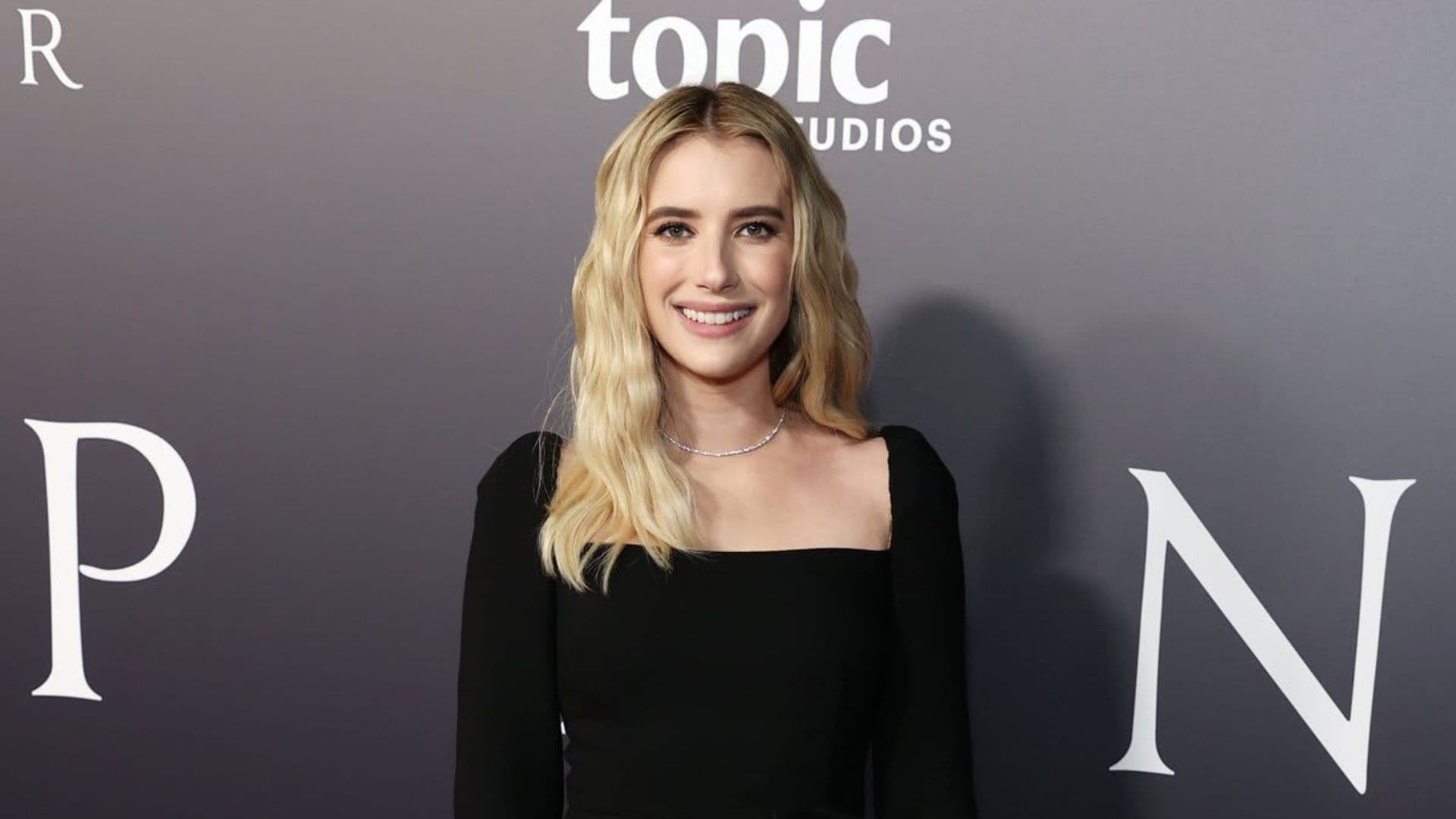 Emma Roberts looked beautiful and chic at the premiere of ‘Spencer’