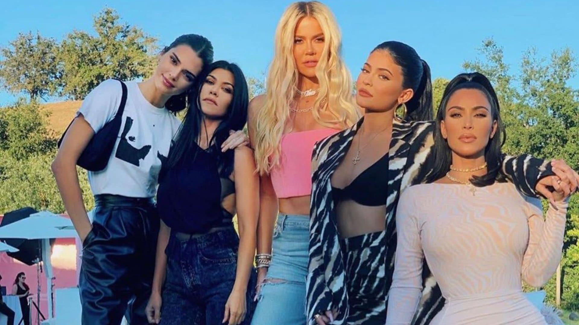 Kourtney Kardashian and Kylie Jenner showed off their bodies wearing the new SKIMS collection