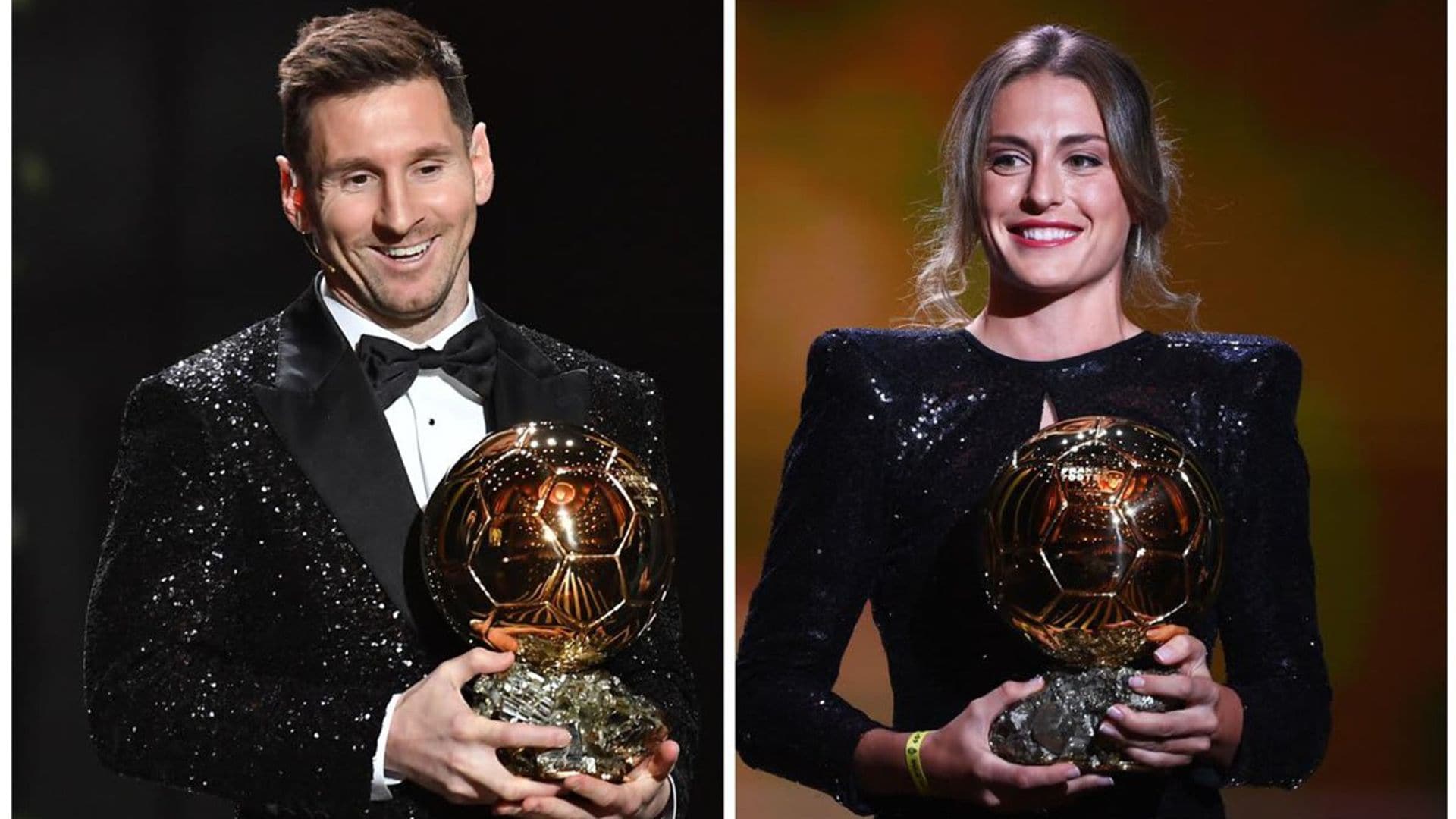 Lionel Messi and Alexia Putellas win the Ballon d’Or recognizing them as the best soccer players in the world