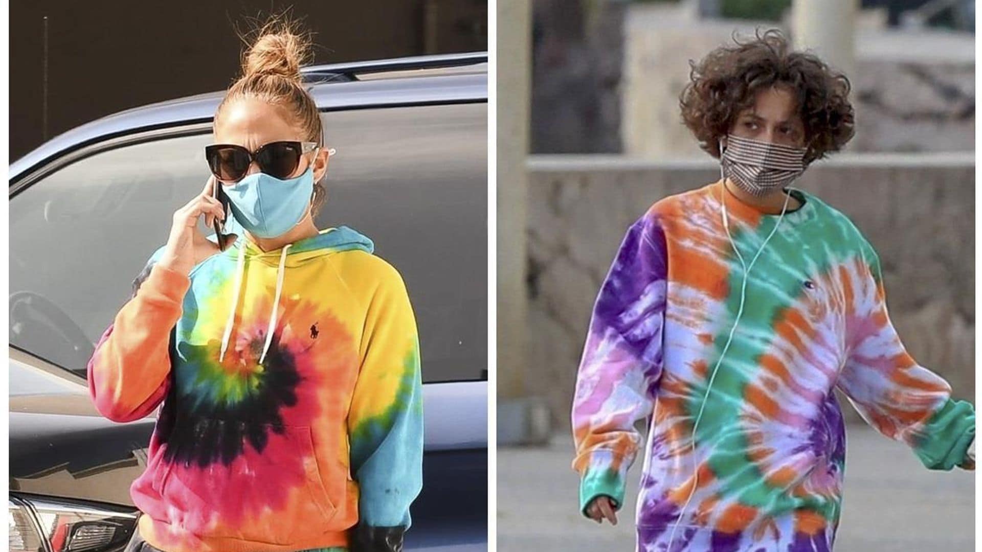 Jennifer Lopez and her daughter Emme prove they are style twins in these photos