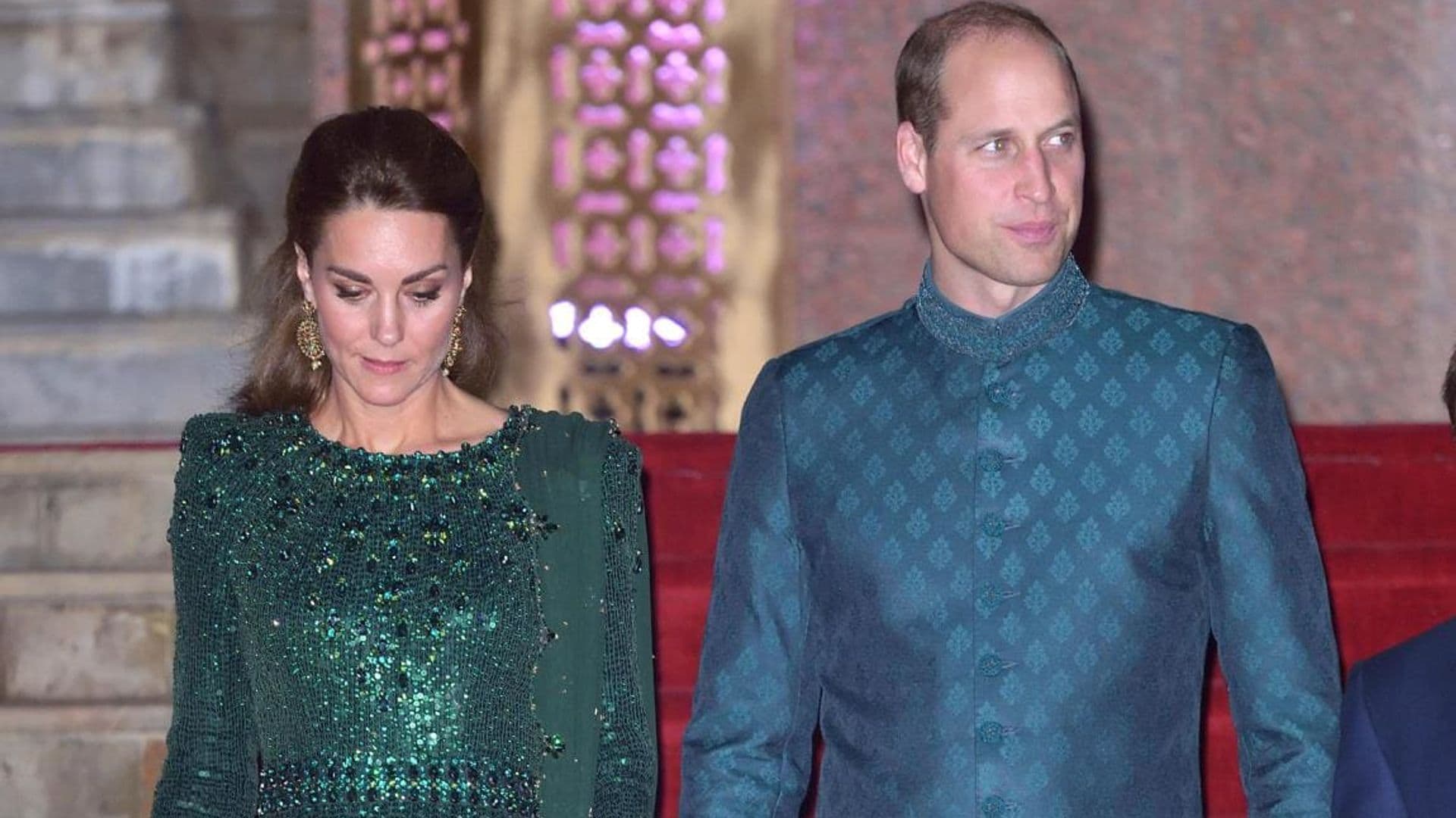 The Pakistani designer behind Prince William’s noteworthy style moment says “he stole the show”