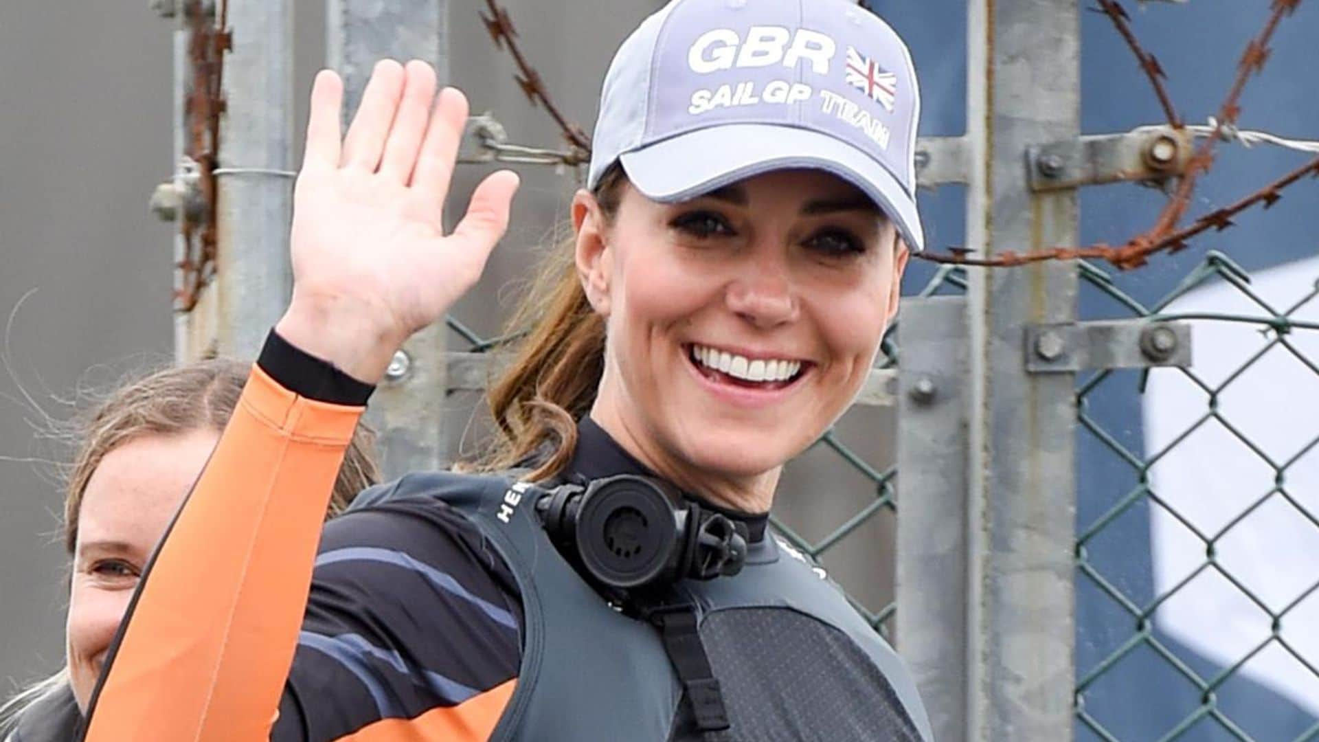 Kate Middleton takes part in sailing race: Photos