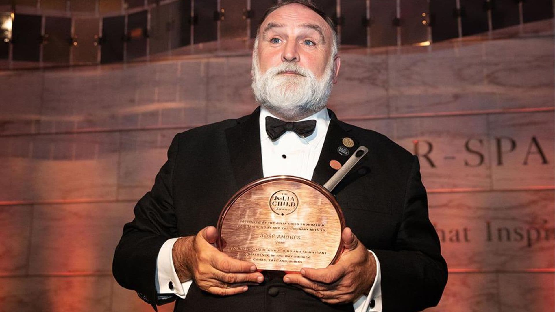 Jose Andres presented Julia Child Award