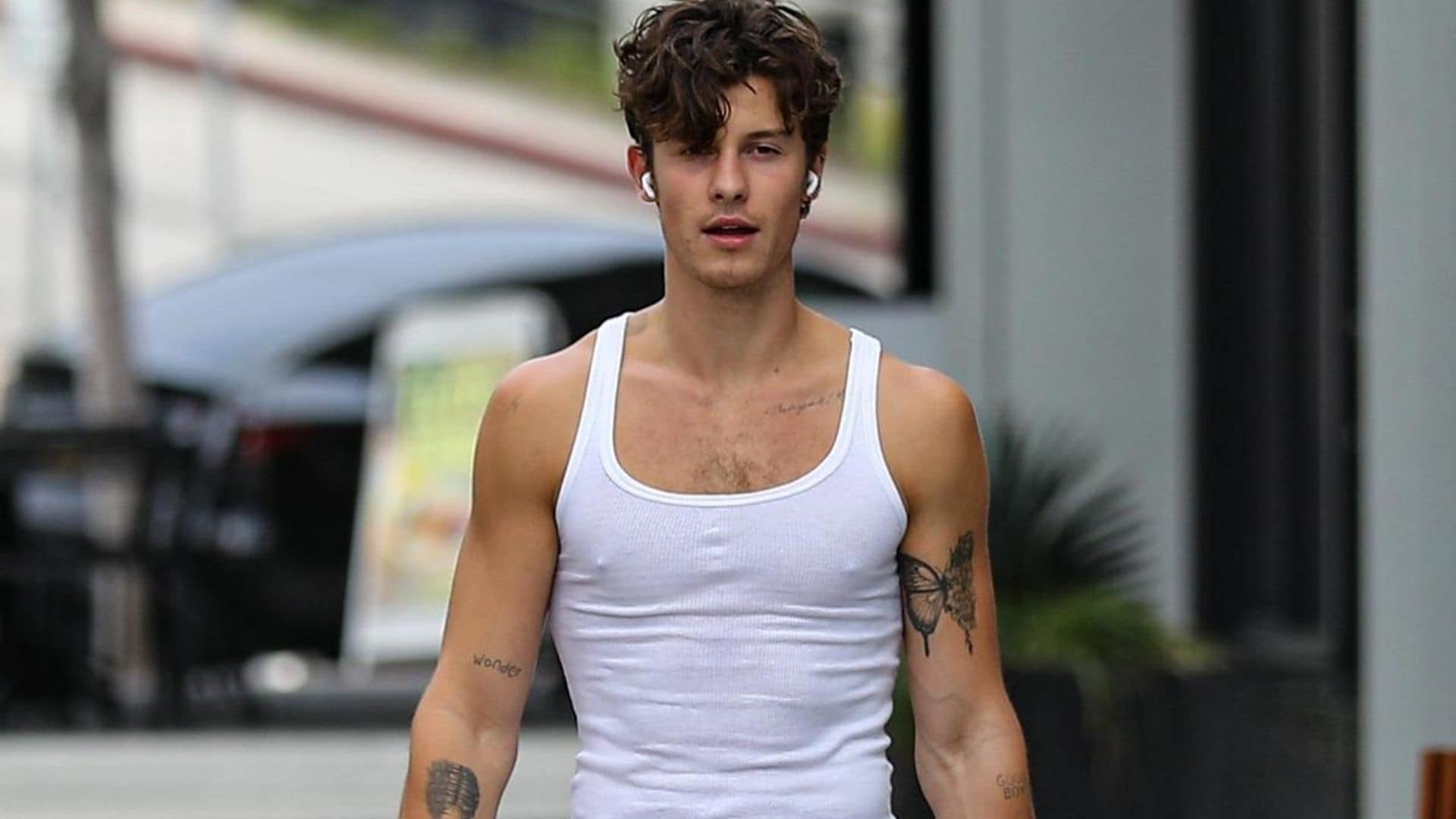 Shawn Mendes looks hot & toned after his workout