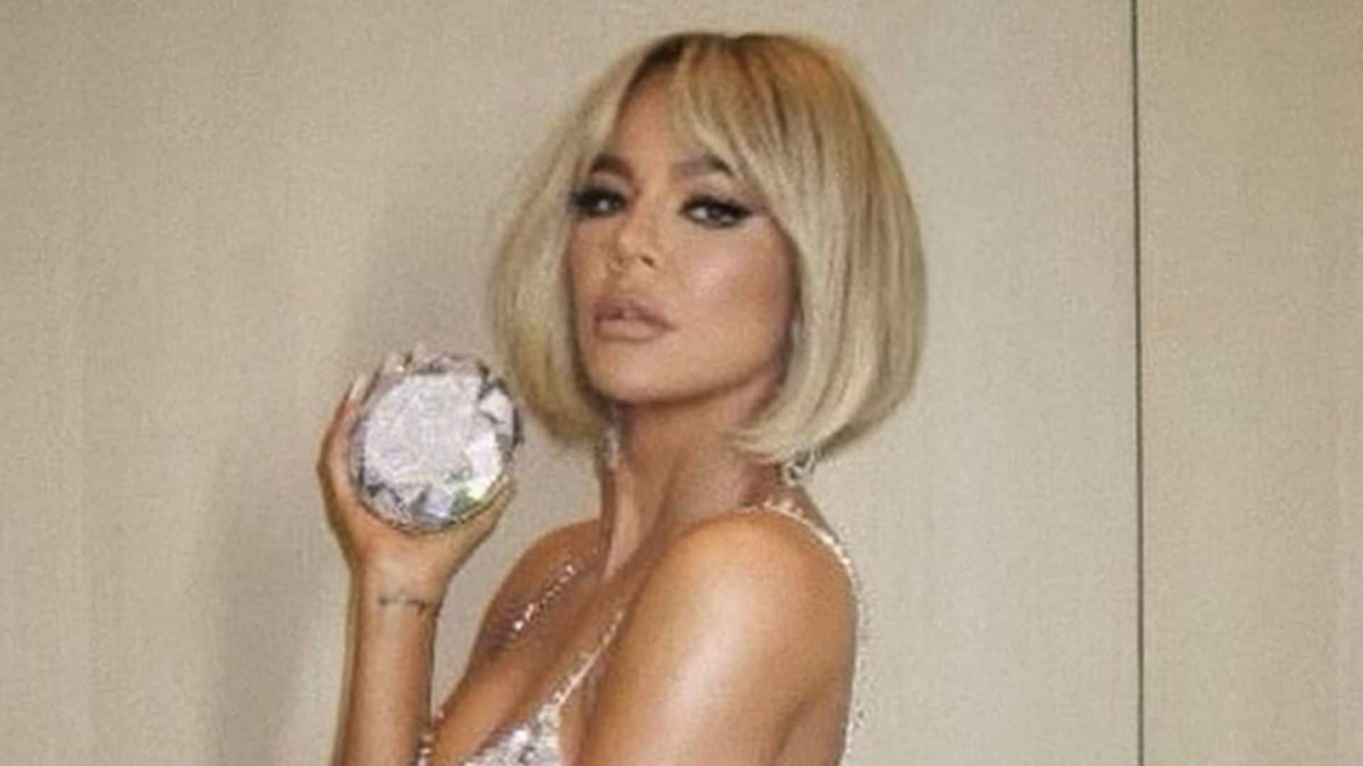 Khloé Kardashian rocks short hair and curtain bangs for Jay-Z’s Oscars after-party
