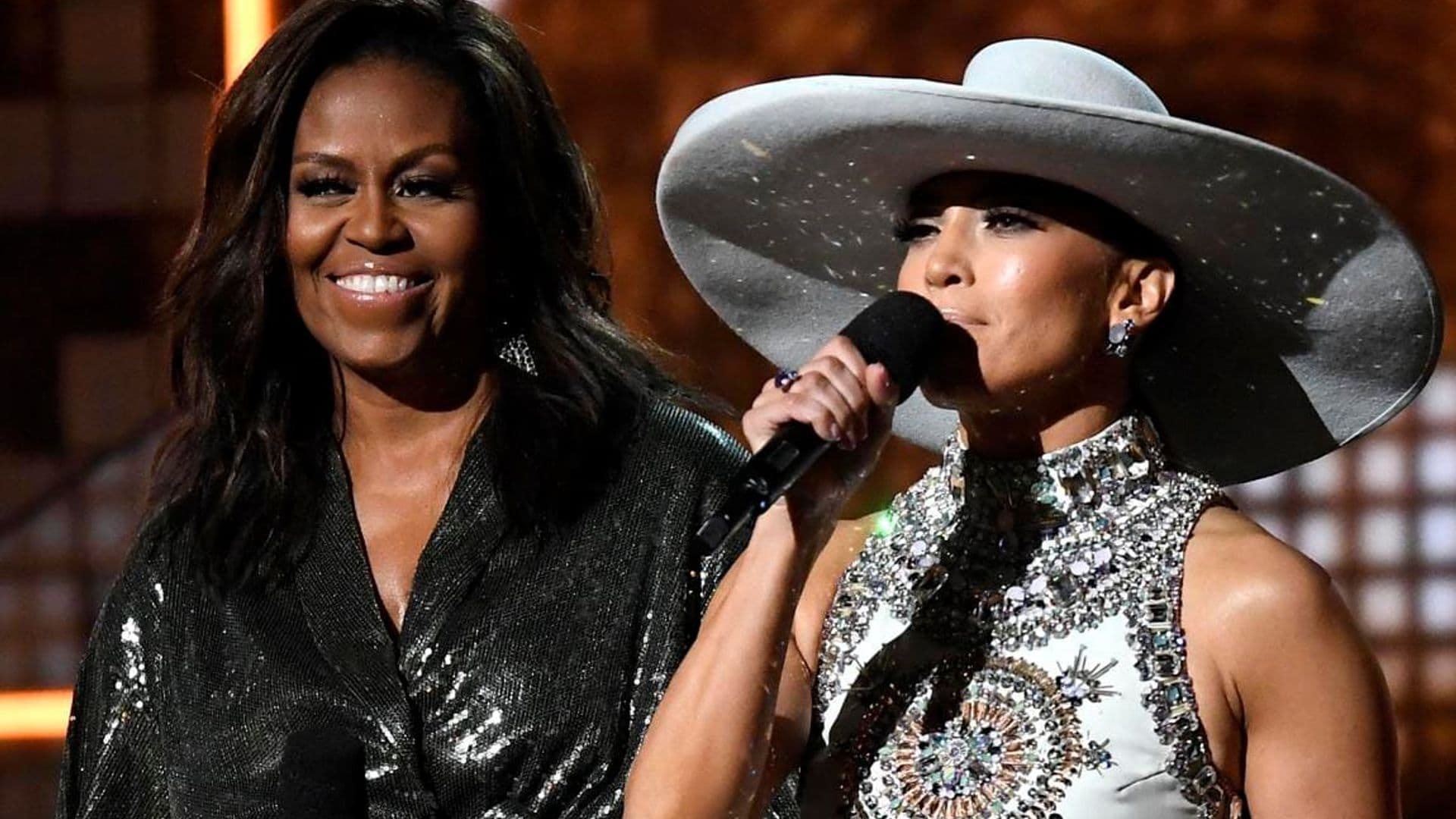 Jennifer Lopez stands with Michelle Obama in inspiring Independence Day video