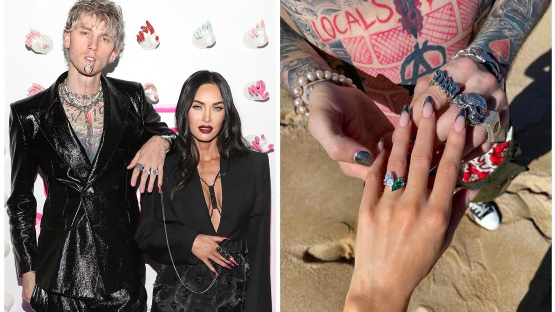 Machine Gun Kelly reveals Megan Fox’s engagement ring was designed to hurt if she takes it off