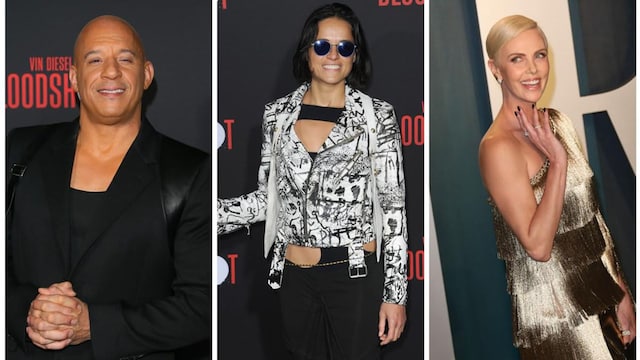 Vin Diesel, Michelle Rodriguez, Charlize Theron in 'F9'