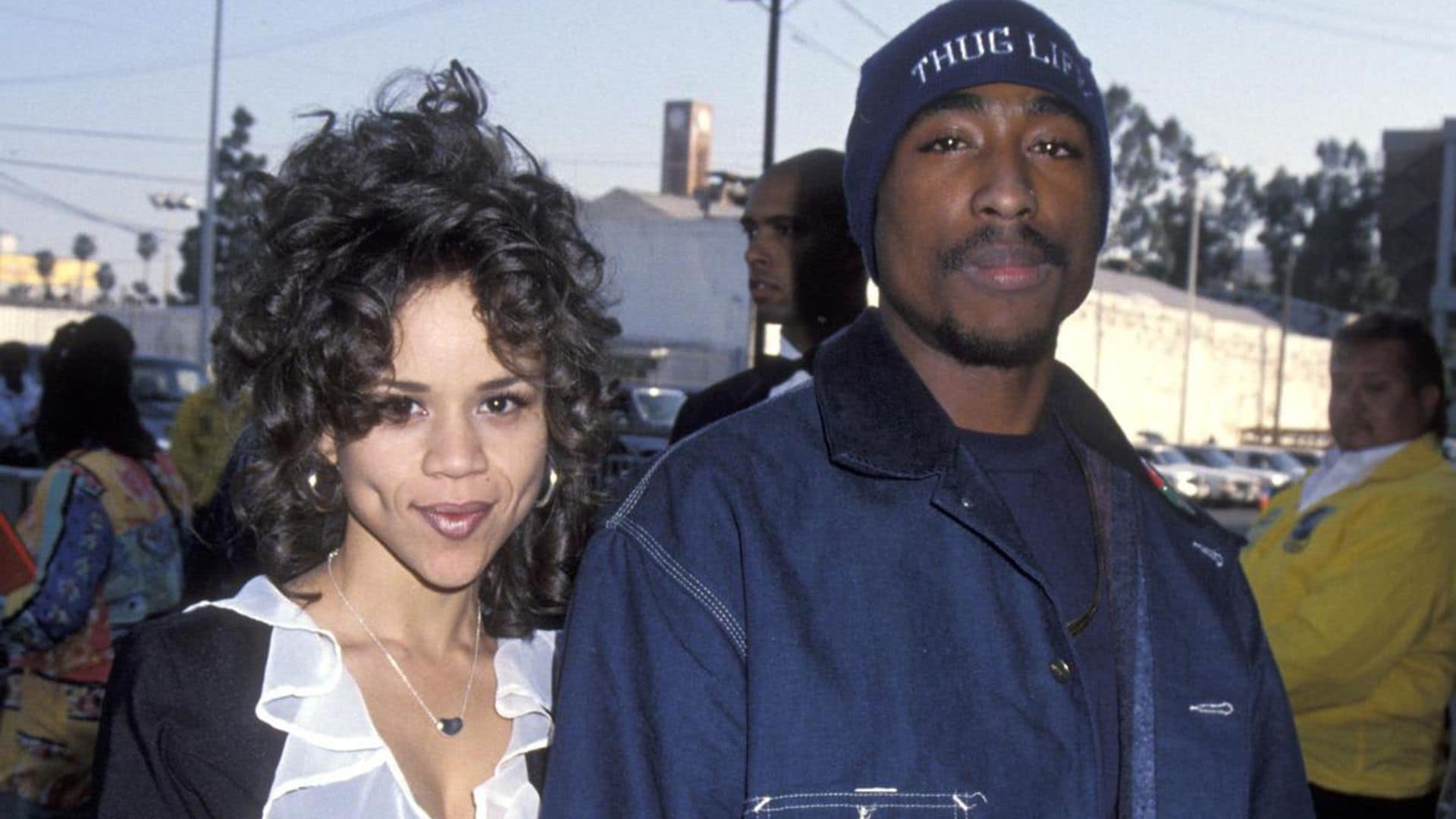 Rosie Perez reveals Tupac Shakur once helped her make a guy jealous