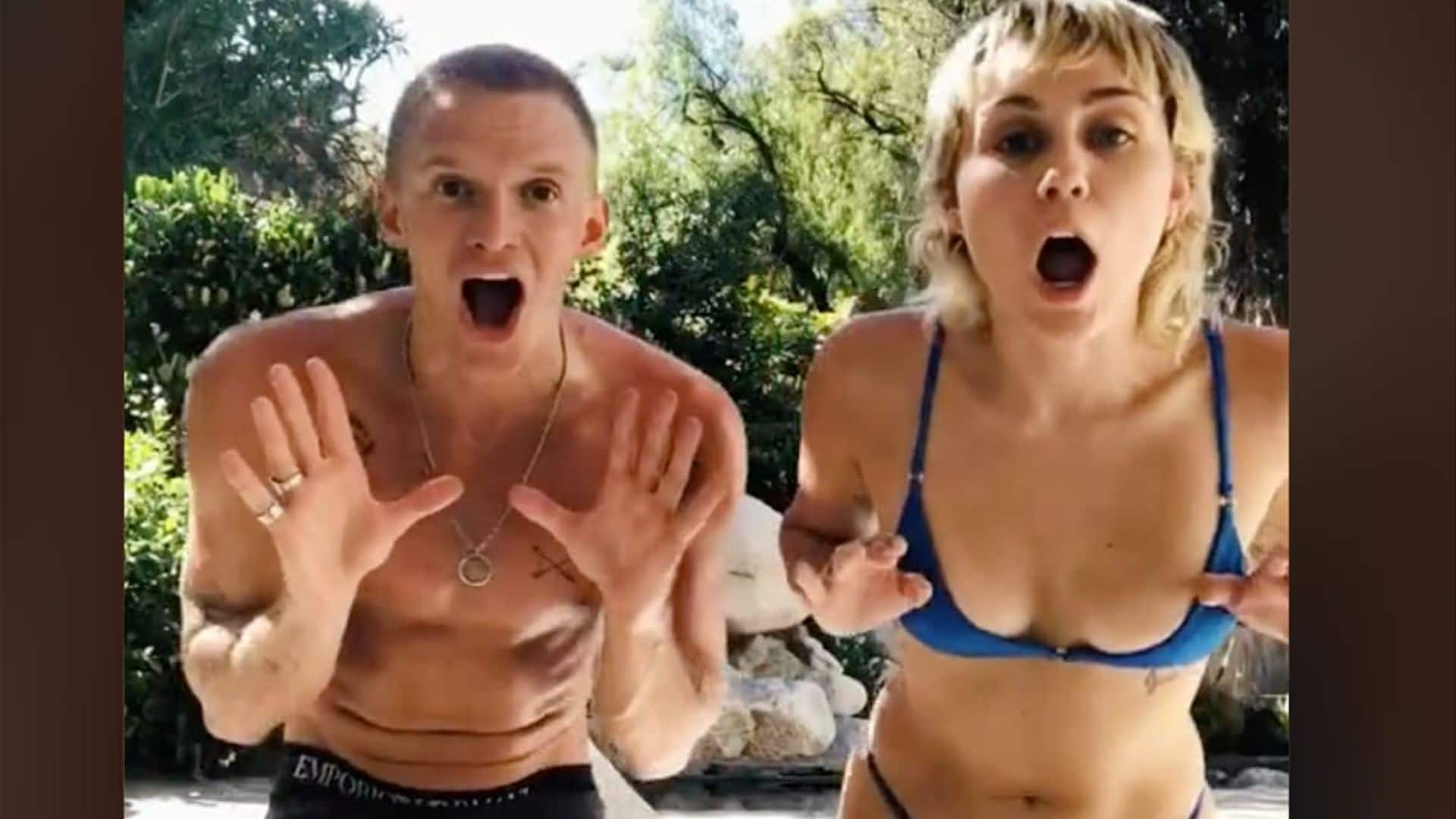 Watch Miley Cyrus and Cody Simpson’s Awesome TikTok Pool Dance