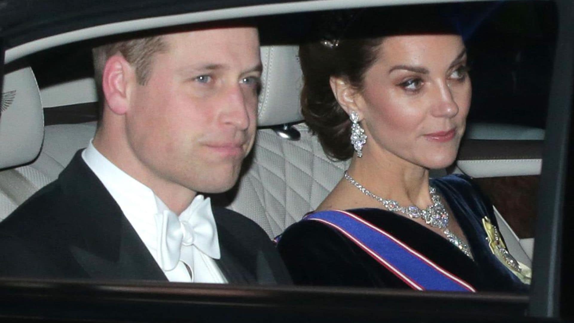 Kate Middleton in Princess mode wearing tiara to Buckingham Palace