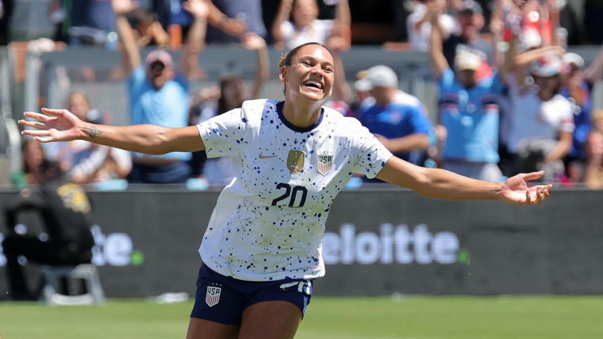 Trinity Rodman takes the U.S. women’s national team to victory in match against Wales