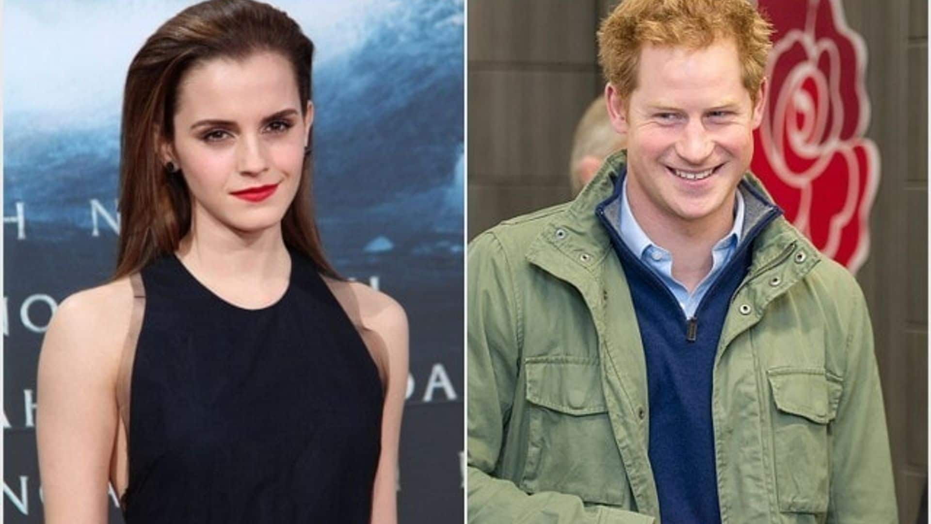 Are Emma Watson and Prince Harry an item? See what the actress has to say