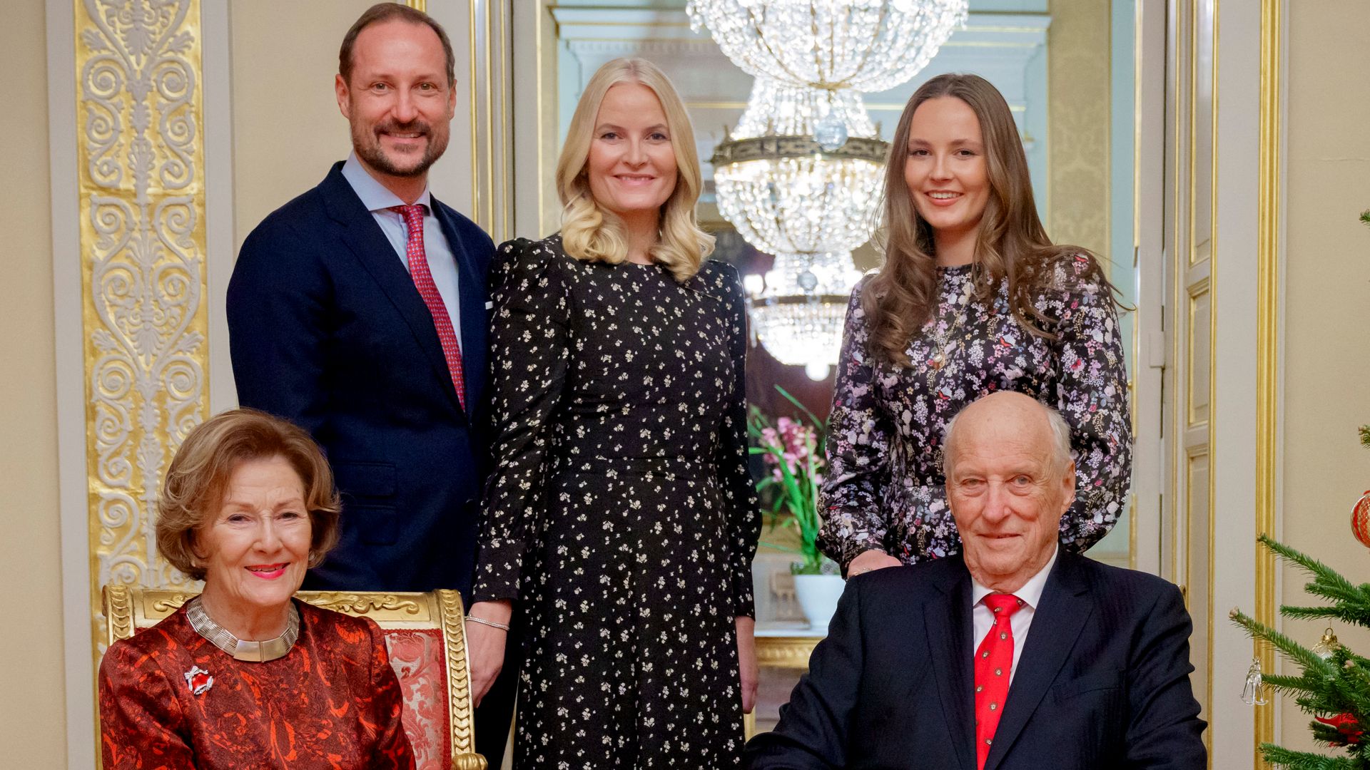 Crown Prince and Crown Princess' son missing from family Christmas photo