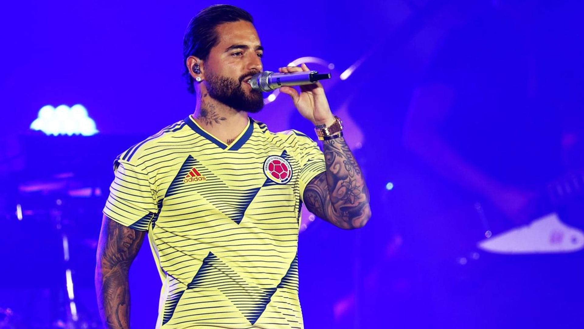 Maluma walks off a live interview when asked about his decision to perform in Qatar