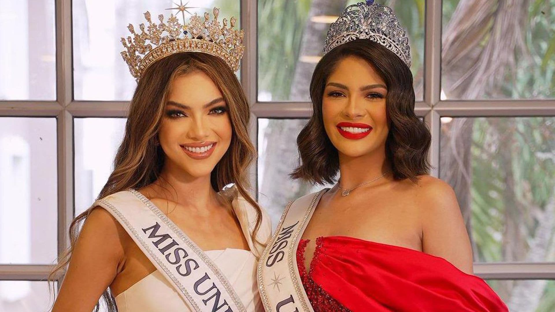 Miss Universe, Sheynnis Palacios con Miss Ecuador, Mara Topic