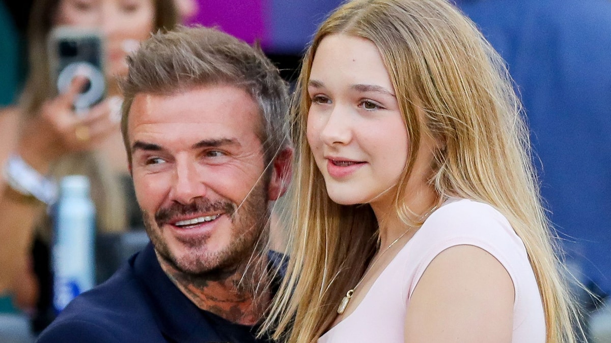 Harper Beckham's 'exciting' future: David Beckham shares inspirational message about his daughter