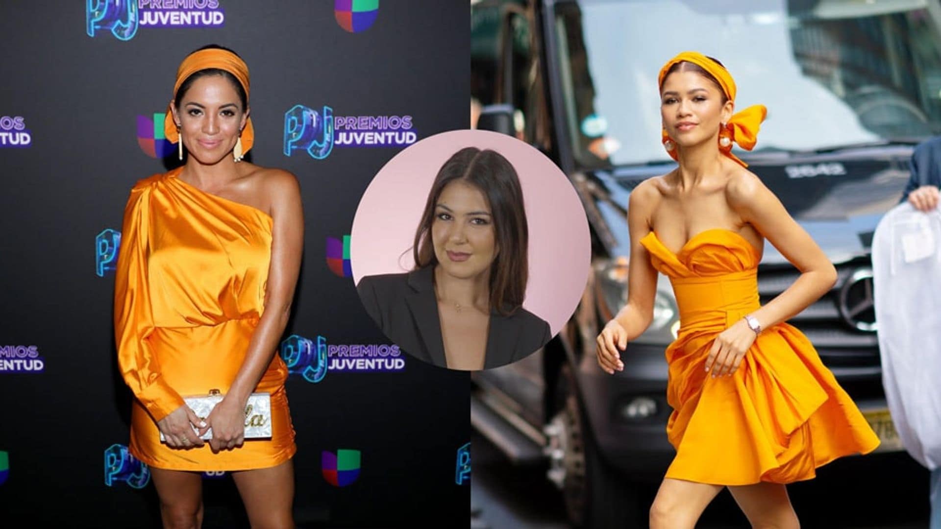 Whoops! Pamela Silva and Zendaya were spotted in the exact same look, who wore it better?