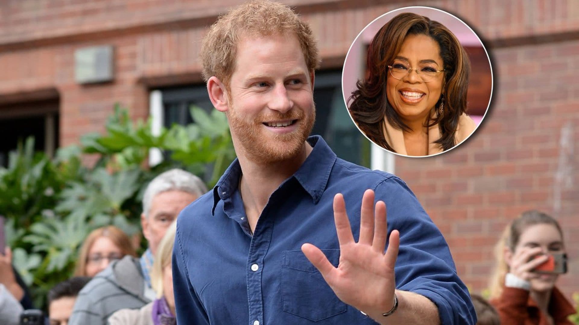 Prince Harry and Oprah Winfrey are reuniting for a town hall conversation