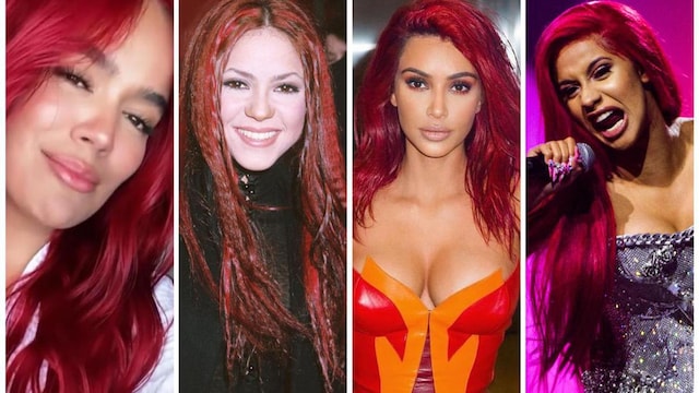 From Karol G to Rosalia: All the celebs rocking Little Mermaid's iconic red hair