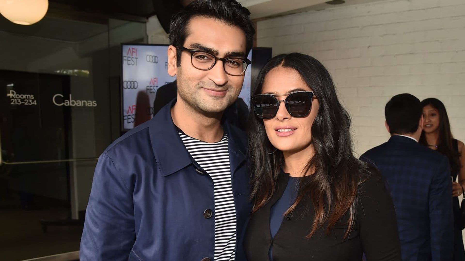 Salma Hayek & Kumail Nanjiani talk about meeting celebrities and playing superheroes