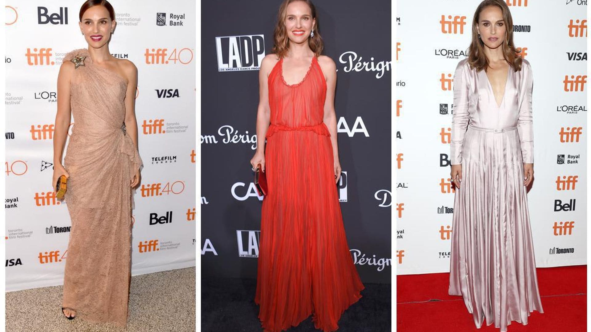 Natalie Portman's best looks: Lady in red vs pretty in pink