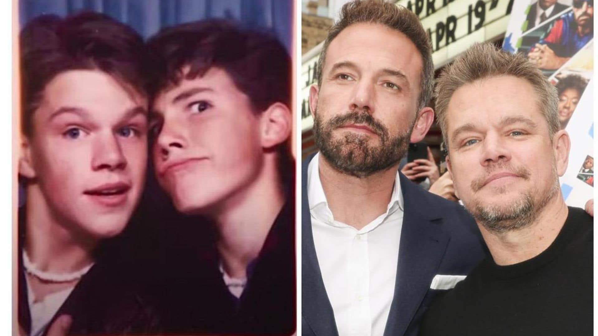 A photo from the 80s of Ben Affleck and Matt Damon proves how their friendship stood the test of time